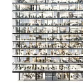 Modern High Rise Office Building With Glass Curtain Wall And Interior Office Workers