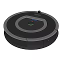 Philips Smart Robotic Vacuum Cleaner With Digital Display For Automatic Home Cleaning 3d model