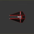 Modern Spaceship Spacecraft 3d model