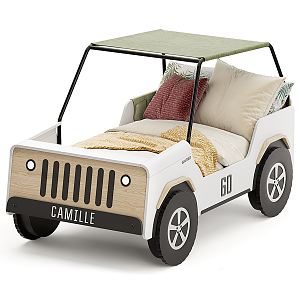 Modern Children's Bed Car Children's Bed 3d model