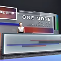 2023 Qingshanzhong Industry Summit ONE MORE Welcome Podium Stage With Host