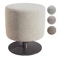 Fabric Sofa Stool Fabric Low Stool Fabric Shoe Changing Stool Fabric Dressing Stool Art Sofa Stool Creative Sofa Stool 3d model