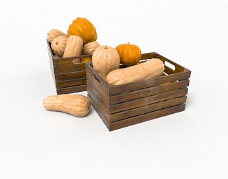 Modern Pumpkin 3d model