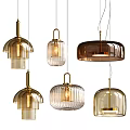Modern Pendant Lights With Glass Shades Metal Accents Various Designs And Stylish Details
