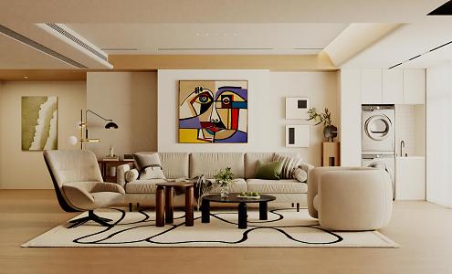 Living room 3d model