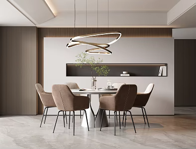 Modern Restaurant 3d model