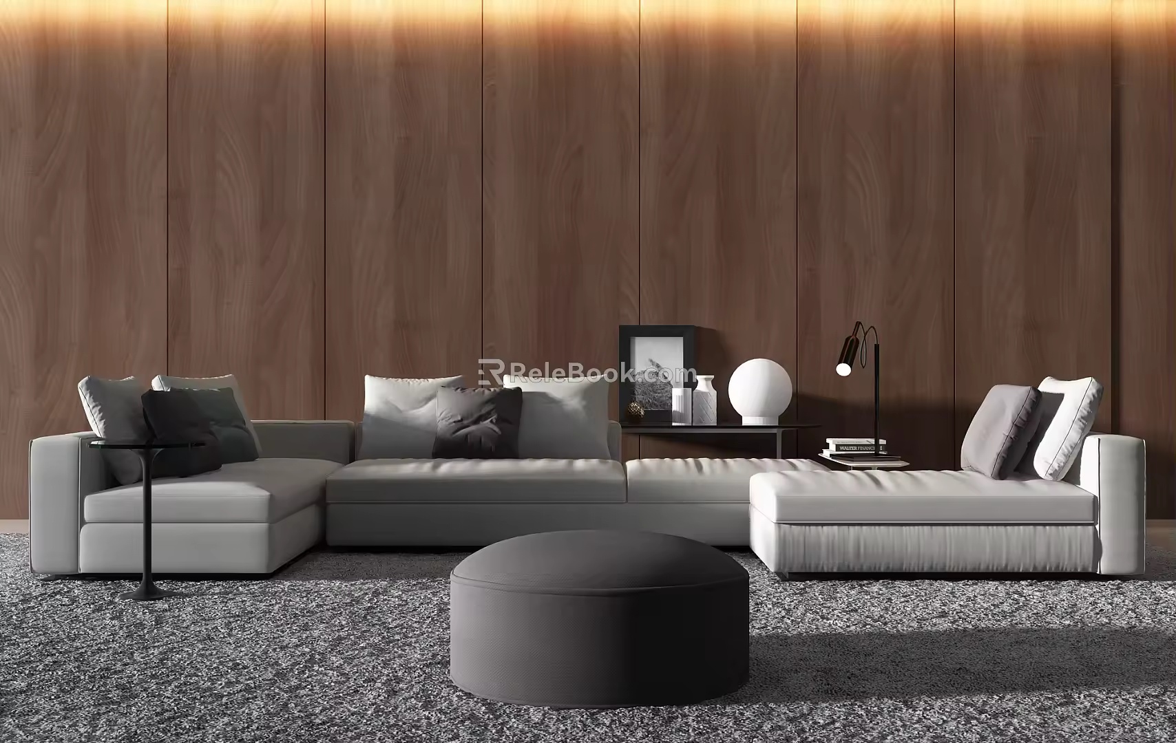 Combination sofa 3d model