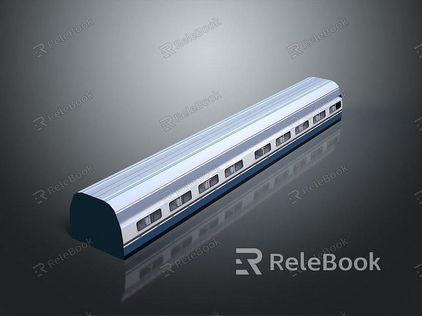 moving rail car subway car train car train car car train light rail subway high-speed rail model