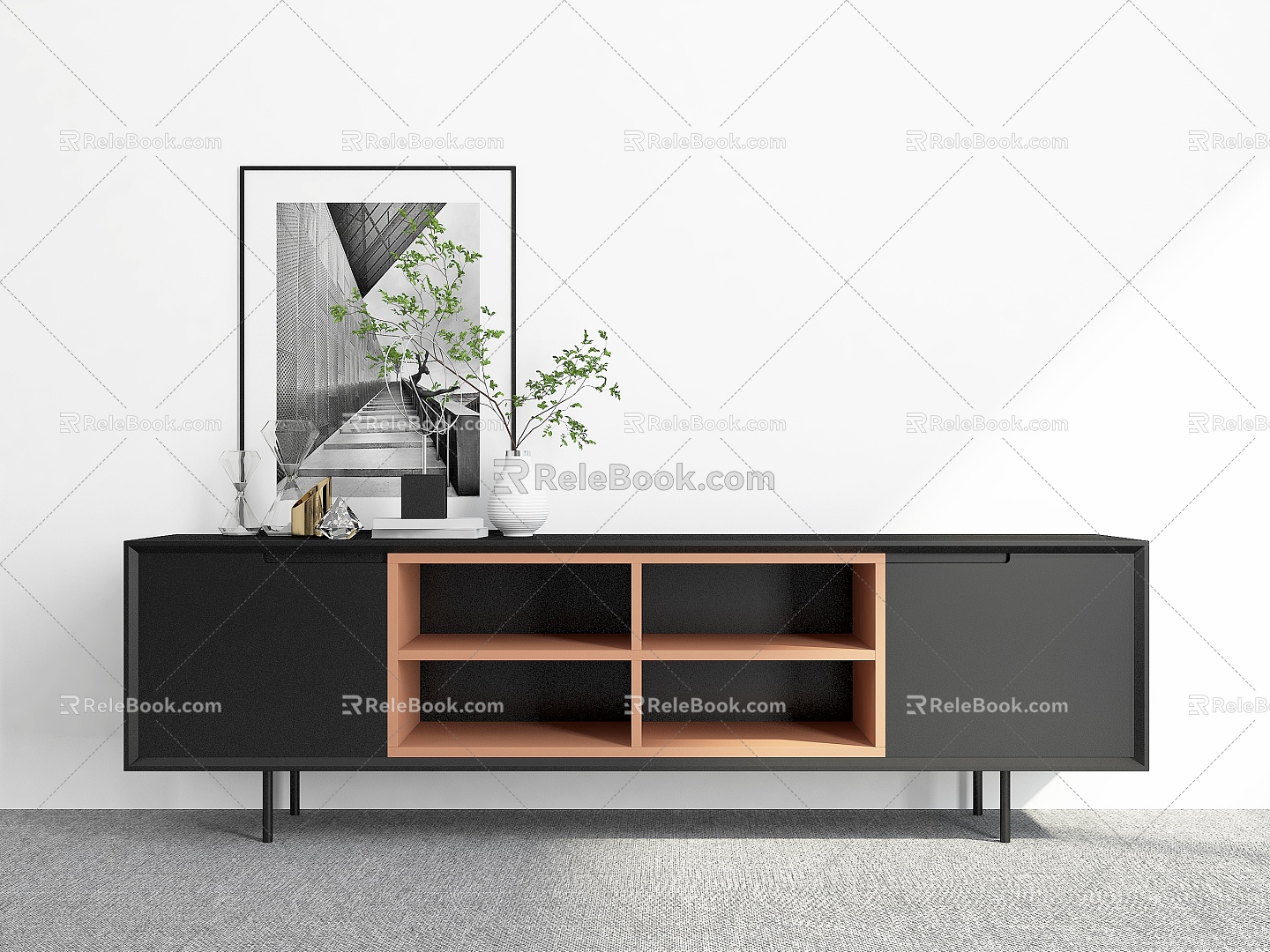 TV Cabinet Living Room Side Cabinet Storage Cabinet Decorative Cabinet TV Cabinet Side Cabinet Cabinet model