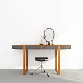 Modern Dresser Makeup Table 3d model