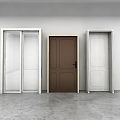 Door combination 3d model