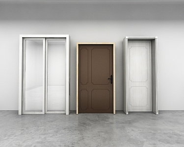 Door combination 3d model