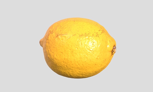 Lemon Cartoon Lemon Fruit 3d model