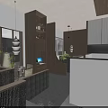 Japanese Style Restaurant Interior With Wooden Decor Warm Lighting And Bar Counter