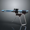 Handheld Household Spray Gun With Metal Construction And Black Handle Design