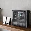 Modern computer mainframe 3d model