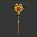Scepter Ancient Scepter Cane Ancient Scepter Magic Scepter Metal Scepter Classical Scepter Magic Scepter 3d model