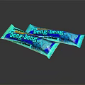 Beng Beng Blue Wrapped Chocolate Snack Bar With Smooth Packaging Design