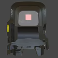 EOTech Tactical Weapon Sight with Red Dot Reticle Adjustment Dials and Black Housing for Firearms