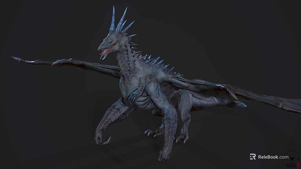 Antique Dinosaur Flying Dragon Monster Monster Dragon Game Character texture