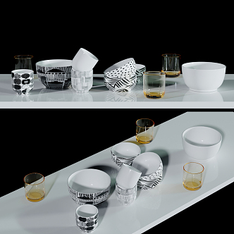 Tableware 3d model