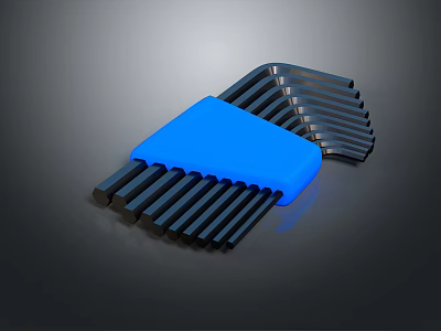 Wrench wrench hardware tool hex wrench repair tool items 3d model