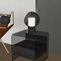 Modern table lamp table lamp floor lamp side table lamp 3d model