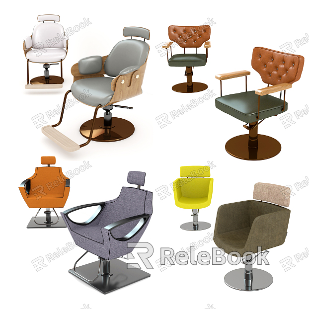 Modern Barber Chair Barber Shop Hair Cutting Chair Chair model