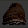 Brown Leather Slippers With Comfortable Strap Design For Daily Wear