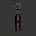 Vintage Revolver With Metal Body And Red Grip On Dark Background