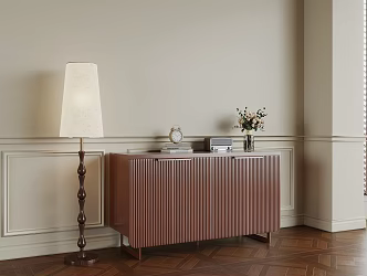 New Chinese Side Cabinet 3d model