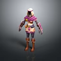 Knight Heroine Ancient Warrior Heroine Paladin Ancient Heroine Knight Heroes Ancient Warrior 3d model