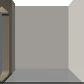 Modern Dental Clinic Interior Design With Green Wall Large Window And Dental Chair