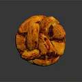 Commercial Baking Equipment Creating Artisan Braided Bread With Golden Texture 3d model