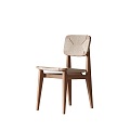 GUBI Dining Chair 3d model