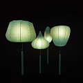 Colorful Hanging Chandeliers with Various Shapes Soft Lighting and Elegant Designs