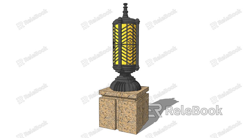 Modern lawn lamp landscape lamp low lamp lantern floor lamp garden lamp model