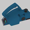 Industrial Handheld Sander Equipment With Blue White Body And Black Components