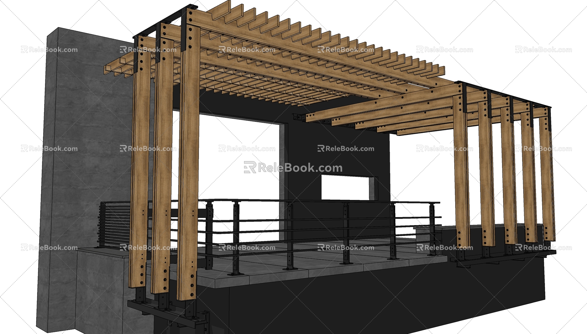 Gazebo 3d model