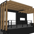 Gazebo 3d model