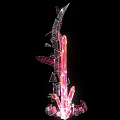 Sword Crystal Sword Weapon Sci-fi Weapon Cool Weapon 3d model