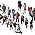 Modern Multiplayer Characters 3d model