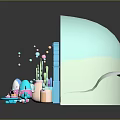 Game Environment Game Scene Fairy Tale Scene Fairy Tale Magic Scene Magic Item Fantasy Scene 3d model