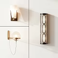 Modern Wall Lamps With Stylish Designs Glass Shades And Metal Frames For Home Interior Decor
