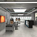 Modern Clothing Store Interior With Stylish Mannequins And Fashion Displays