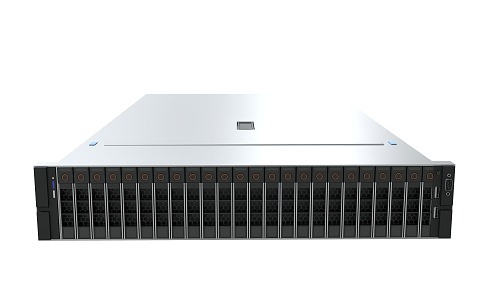 Dell dell r7525 2u modern artificial intelligence server industrial computer 3d model