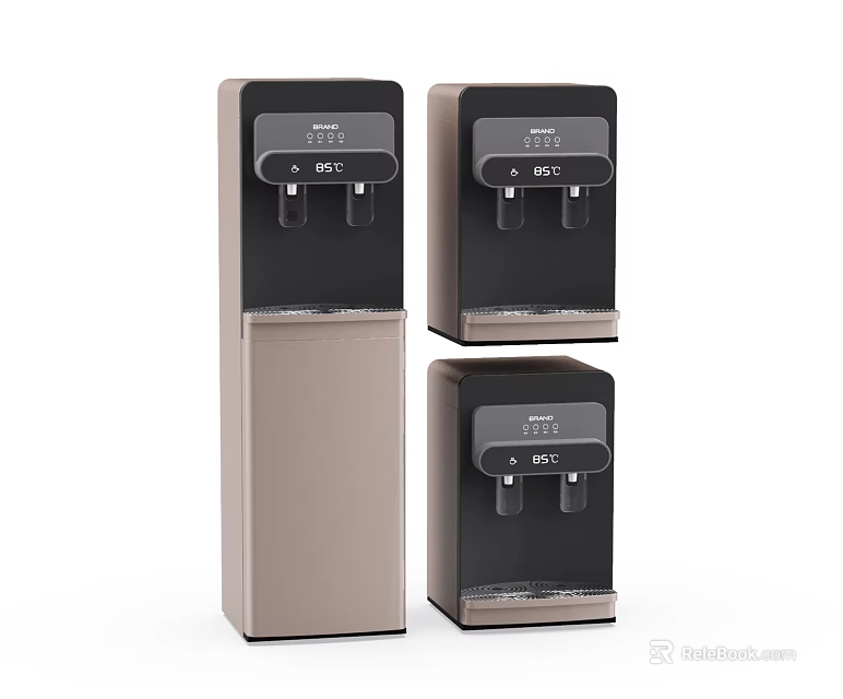 Modern Home Water Dispensers With Stylish Design And Daily Use Functions 3d model 