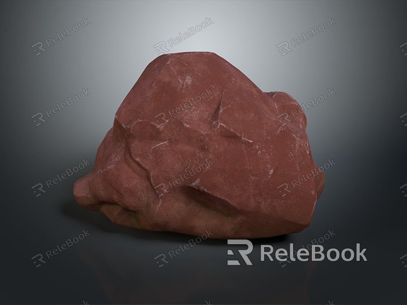 Rock Rock Block Rock Block Rock Specimen Boulder Big Stone Block Rock Stratum Rock Stratum Rock Stratum Rock model