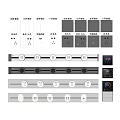 Mobile socket intelligent control panel 3d model