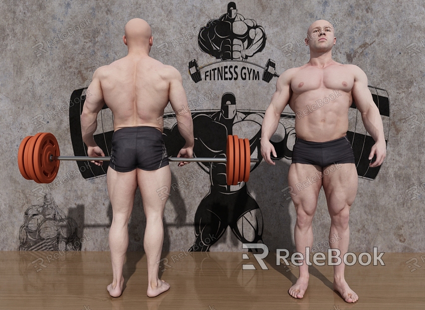 modern man weightlifter model